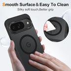 Magnetic for Google Pixel 10/Pixel 10 Pro Case, Shockproof Slim Translucent - Image 5