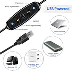 Video Conference Lighting Kit， Clip on Light Reading Lights， Ring Light - Image 5