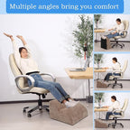 Foot Rest for Under Desk at Work.Multifunctional 3-Tier Foot Stool, - Image 5