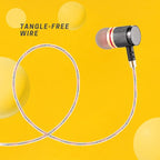 Betron YSM1000 Earphones in Ear Headphones Wired 3.5mm Jack Tangle-Free Cable - Image 4