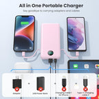 Portable Charger 13800mAh Slim USB C Power Bank - Image 7