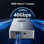 ANYOYO 40Gbps M.2 NVMe SSD Enclosure - Image 4