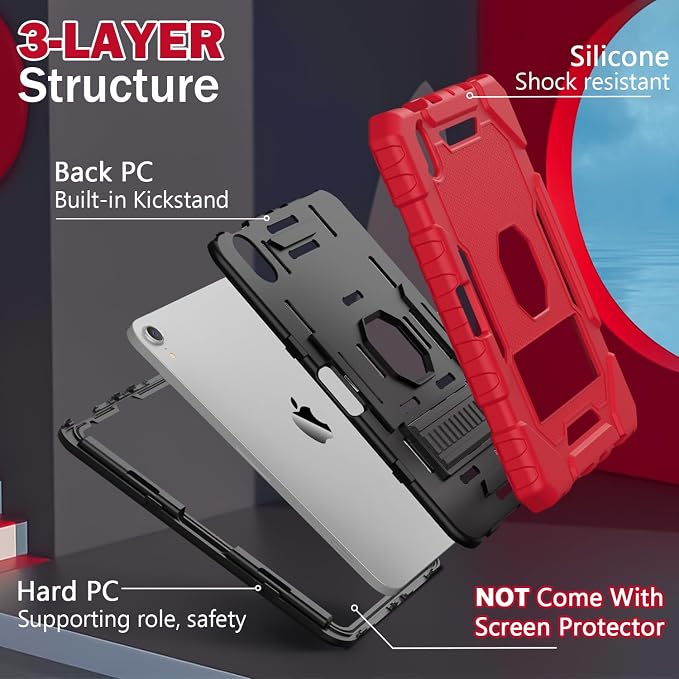 Grifobes Case for iPad Mini 7 2024 / Mini 6 2021 8.3 inch, Heavy Duty - Image 5