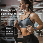 MP3 Player with Bluetooth 5.0, 32GB Touchscreen Music Player with Detachable - Image 2