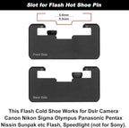 Updated Anwenk Flash Cold Shoe Mount Adapter Flash Shoe Mount Flash Stand - Image 3