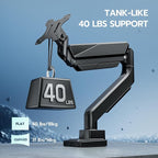 ARES WING Ultrawide Single Monitor Arm, Heavy Duty Monitor Mount - Image 3