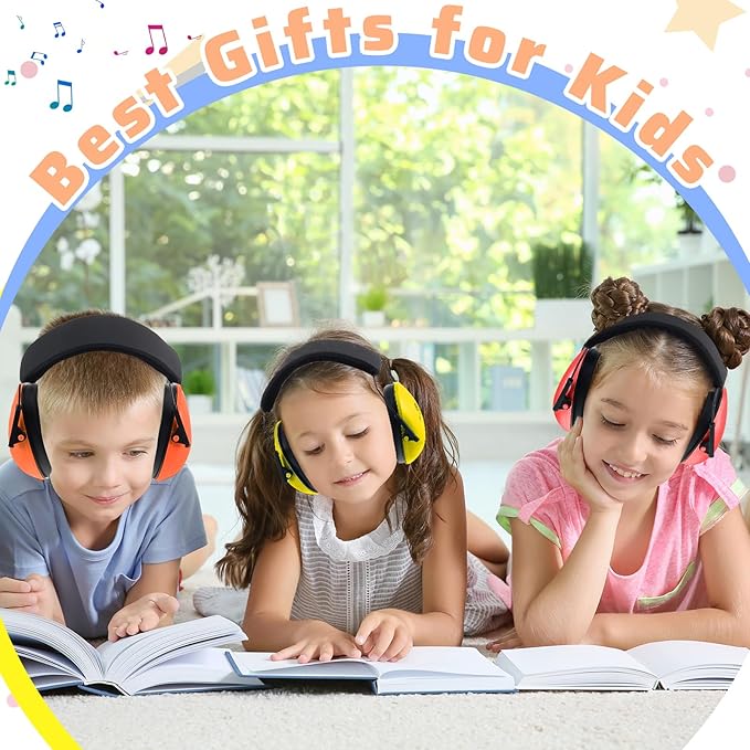 Amylove 12 Pcs Kids Ear Protection Noise Cancelling Headphones Ear Muffs Bulk - Image 8