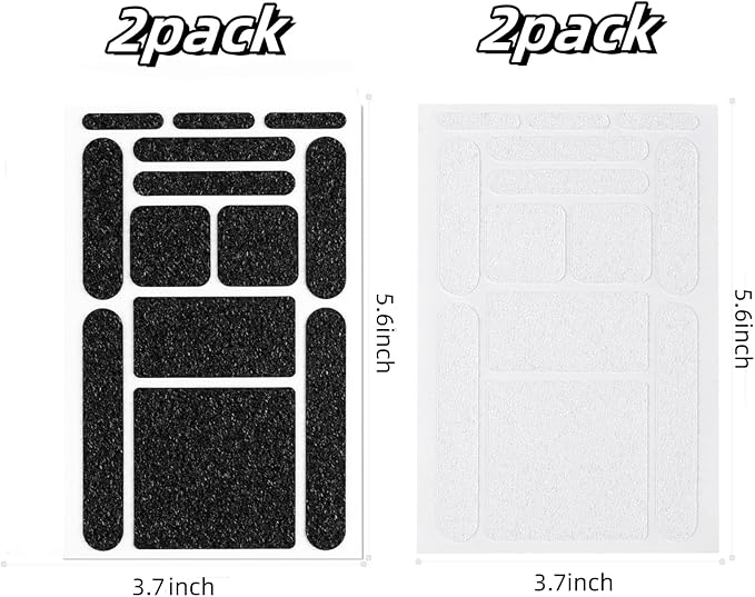 4Pack Phone Grip Tape, Finger Grip Stickers Decal Waterproof Pre-Cut Non Slip - Image 2