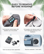 Perytong Sleep Headphones Wireless, Air Travel, Meditation - Image 9