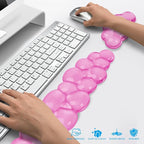 Gel Cloud Keyboard and Mouse Wrist Rest, Cute Wrist Support and Arm Support - Image 6