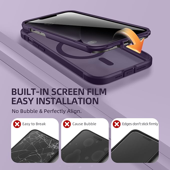 BERFY Magnetic for iPhone 13 Pro Max Case, Compatible - Image 5