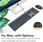 Macally Wired Keyboard for Mac - Image 4