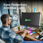 Computer Privacy Screen Filter 21.5 Inch, 9H Hardness Hanging Computer Screen - Image 5