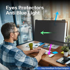 Computer Privacy Screen Filter 24 Inch, 9H Hardness Hanging Computer Screen - Image 6