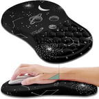 Hokafenle Ergonomic Mouse Pad Wrist Support, Wrist Rest Mousepad by Hokafenle