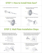 in Wall Cable Management Kit, Slim TV Wire Hider Kit - Image 6
