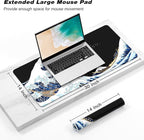 Extended Gaming Mouse Pad, XXL Large Desk Pad 30 x 14 Inch, Big Computer - Image 2