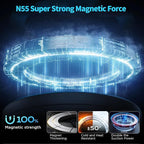 Vacuum Suction Magnetic Phone Holder, 2025 Upgraded Foldable Retractable Magnet - Image 8