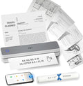 Inkless Portable Printer for Travel, Wireless Thermal Printer Support 8.5 x 11 by PRT