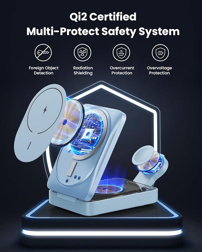 3-in-1 Wireless Charger Charging Station - Image 5