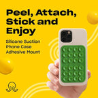 Classic MAX - Silicone Suction Phone Case Adhesive Mount - Hands-Free, Strong - Image 2