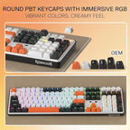 Redragon K689 PRO Wireless Gasket RGB Gaming Keyboard, 108 Keys Mechanical - Image 6