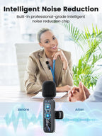 3 in 1 Wireless Lavalier Microphones - Image 4