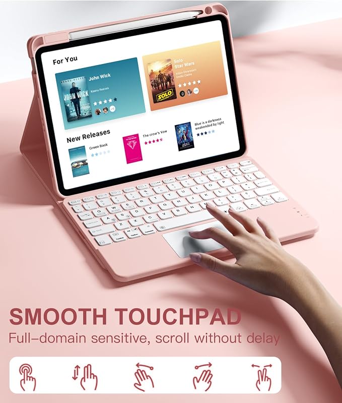 Compatible with iPad Air 11 Inch & Air 5th/ Air 4th Generation Case with - Image 3
