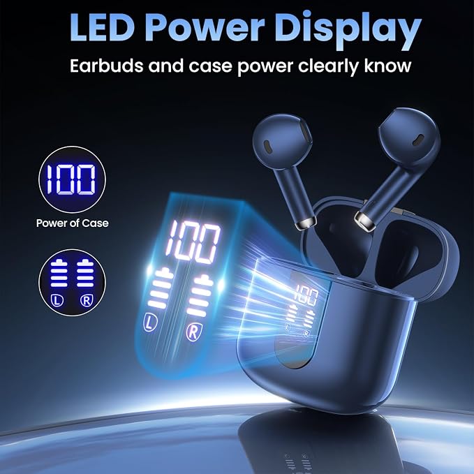 Wireless Earbuds, 48H Playback Ear Buds - Image 6