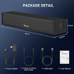 Wohome 2.1 Computer Speakers for Desktop PC, DC Powered Laptop Gaming Speakers - Image 7