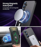 Magnetic for Samsung Galaxy S25 Case Slim Soft Silicone Bumper Shockproof - Image 3