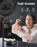 TODI Large Ring Light with 79" Stand, 6500K Full-Screen Selfie Light Ring with - Image 2