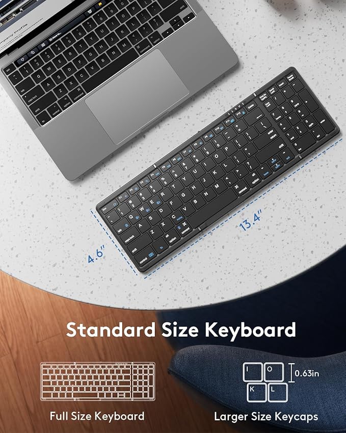 Samsers Foldable Bluetooth Keyboard - Image 3