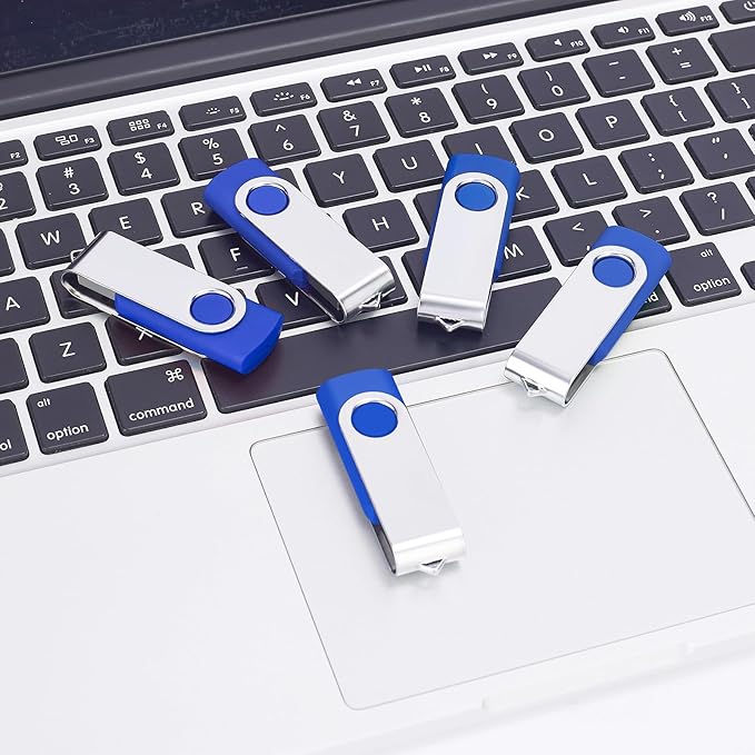 EASTBULL 2GB Flash Drive 100 Bulk USB 2.0 Fast Speed Flash Drives Pack Swivel - Image 2