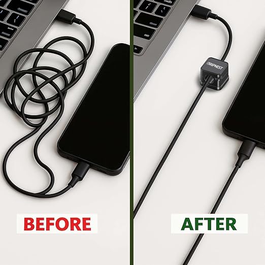 8 Pack Magnetic Cable Clips for Desk, Strong Adhesive Cord Organizer for Cable - Image 5