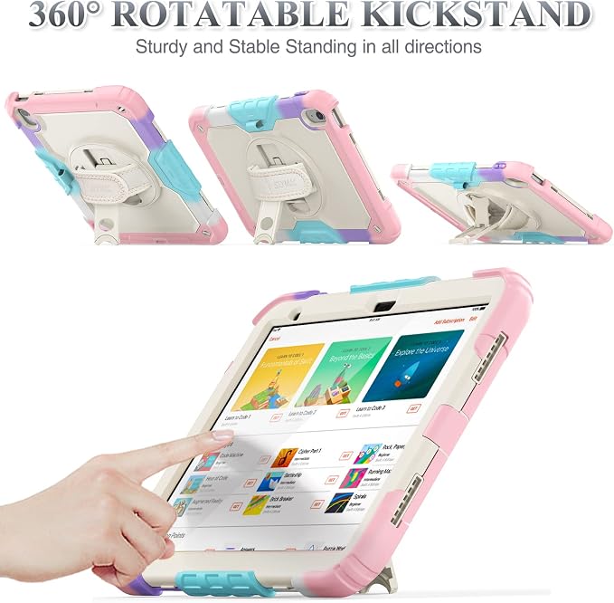 SEYMAC stock Case for iPad 11th/10th Generation 11''/10.9'' 2025/2022, - Image 3