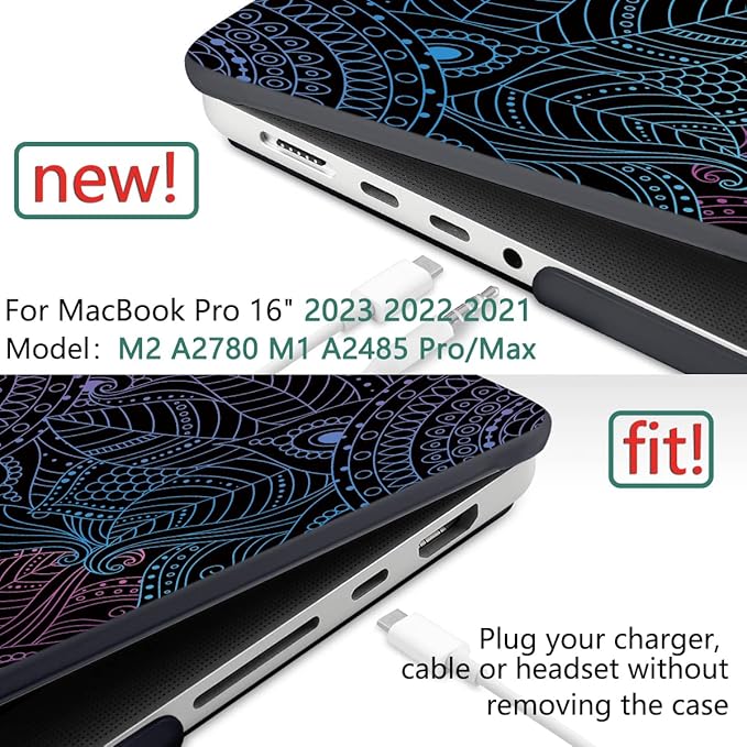 DONGKE for M4 MacBook Pro 16 Inch Case 2024 2023 2021 A3403 A3186 M3 A2991 M2 - Image 2