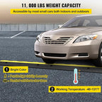 VEVOR Cable Protector Ramp, 5 Packs 2 Channels Speed Bump, Rubber Modular Humps - Image 4