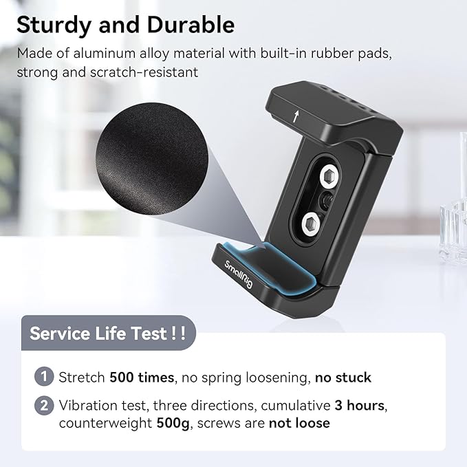 SmallRig Aluminum Power Bank Holder, Powerbank Mount Clamp Compatible - Image 15
