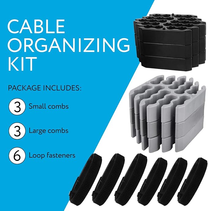 IMPRESA Cable Comb Organizer Kit - Image 4