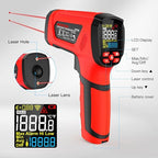 MESTEK Infrared Thermometer Temperature Gun, -40℉~3632℉, Non Contact Digital - Image 7