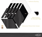 Mollywell Hexagon Acoustic Panels, 12 Pack |Wood Veneer|High Density Sound - Image 3