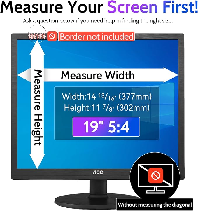 Computer Privacy Screen 19 Inch - Image 6