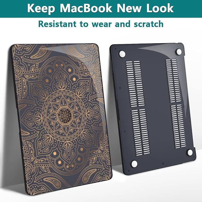 Teryeefi Compatible with MacBook Air 13 inch Case M1 Chip A2337 A2179 A1932 - Image 5