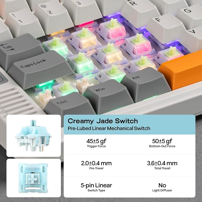 EPOMAKER RT85 Wireless Mechanical Keyboard - Image 7