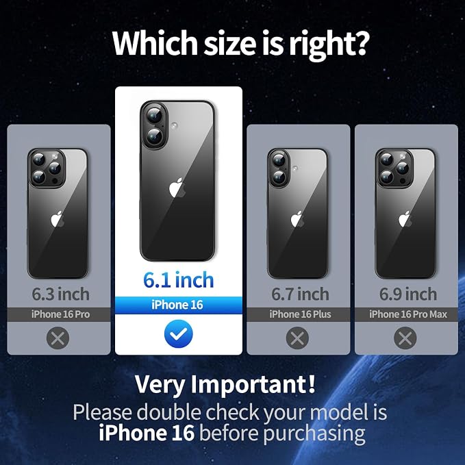 Camera Stand Case for iPhone 16, 2024 Version Military Grade Protective Soft - Image 6