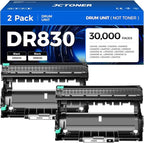 DR830 Drum Unit 2-Pack Replacement by JCTONER