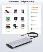 NOVOO USB C Docking Station Dual Monitor - Image 8
