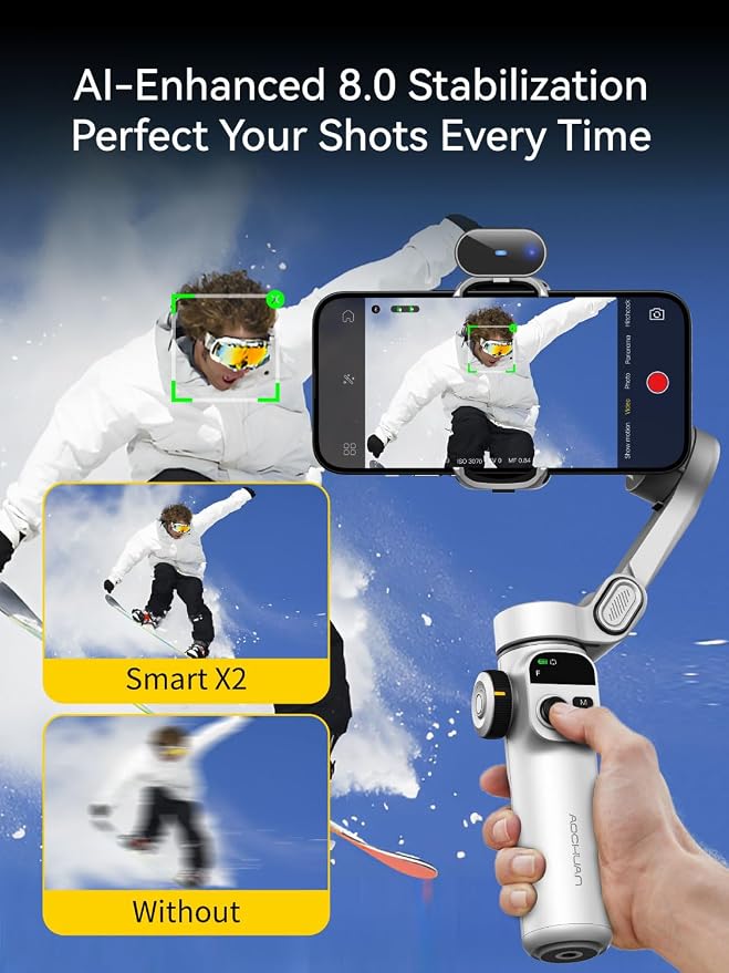 Gimbal Stabilizer for iPhone, Phone Gimbal - Image 3