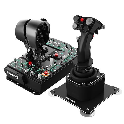 WINWING Orion2 HOTAS MAX: Advanced Simulation, Rich Controls, Precision Alloy by WINWING